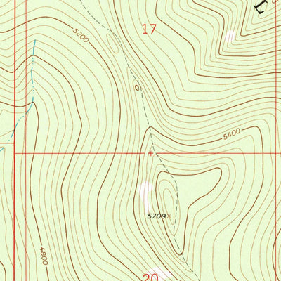 United States Geological Survey Pleasant Valley Mountain, MT (1964, 24000-Scale) digital map