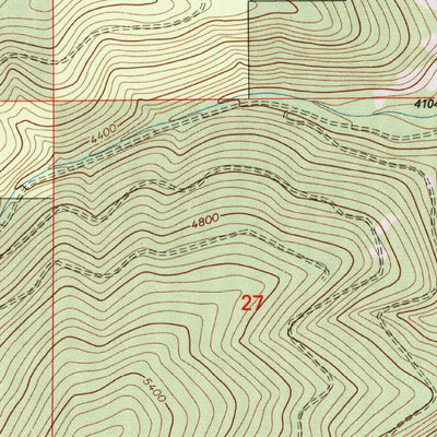 United States Geological Survey Pleasant Valley Mountain, MT (1994, 24000-Scale) digital map
