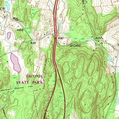 United States Geological Survey Pleasant Valley, NY (1957, 24000-Scale) digital map