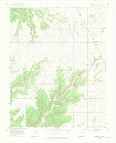 United States Geological Survey Pleasant View, CO (1965, 24000-Scale) digital map