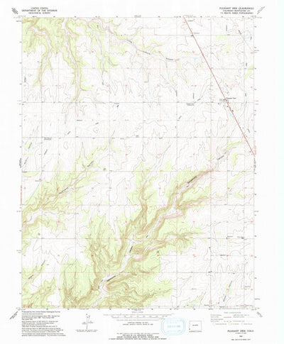 United States Geological Survey Pleasant View, CO (1994, 24000-Scale) digital map