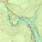 United States Geological Survey Pleasant View Summit, PA (1992, 24000-Scale) digital map