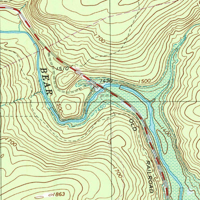 United States Geological Survey Pleasant View Summit, PA (1997, 24000-Scale) digital map