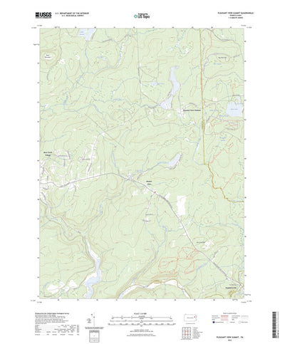 United States Geological Survey Pleasant View Summit, PA (2023, 24000-Scale) digital map