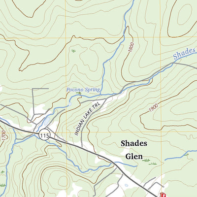 United States Geological Survey Pleasant View Summit, PA (2023, 24000-Scale) digital map