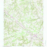 United States Geological Survey Pleasant View, TN (1957, 24000-Scale) digital map