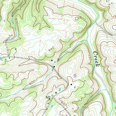 United States Geological Survey Pleasant View, TN (1957, 24000-Scale) digital map
