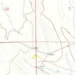 United States Geological Survey Pleasantdale, WY (1971, 24000-Scale) digital map