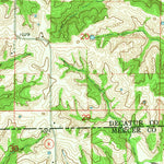 United States Geological Survey Pleasanton, IA-MO (1964, 24000-Scale) digital map