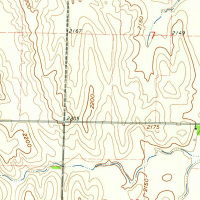 United States Geological Survey Pleasanton, NE (1962, 24000-Scale) digital map