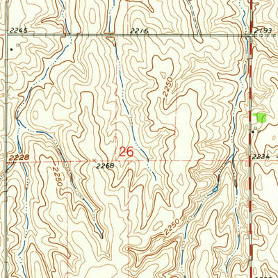 United States Geological Survey Pleasanton, NE (1962, 24000-Scale) digital map