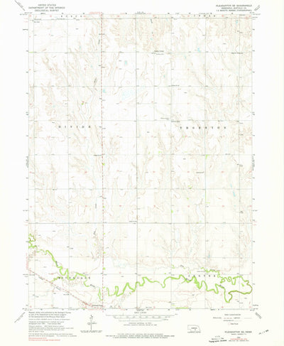 United States Geological Survey Pleasanton SE, NE (1962, 24000-Scale) digital map