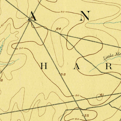 United States Geological Survey Pleasantville, NJ (1893, 62500-Scale) digital map