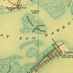 United States Geological Survey Pleasantville, NJ (1893, 62500-Scale) digital map