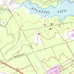 United States Geological Survey Pleasantville, NJ (1952, 24000-Scale) digital map