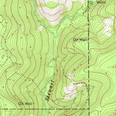 United States Geological Survey Pleasantville, PA (1967, 24000-Scale) digital map