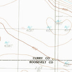 United States Geological Survey Pleasure Lake, NM-TX (1985, 24000-Scale) digital map
