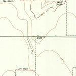 United States Geological Survey Pleasure Pond, TX (1974, 24000-Scale) digital map