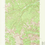 United States Geological Survey Plenty Coups Peak, WY (1989, 24000-Scale) digital map