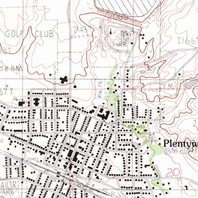United States Geological Survey Plentywood, MT (1983, 24000-Scale) digital map