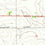 United States Geological Survey Plessis, IA (1964, 24000-Scale) digital map