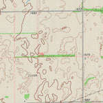 United States Geological Survey Plevna, KS (1971, 24000-Scale) digital map