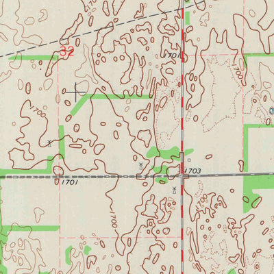 United States Geological Survey Plevna, KS (1971, 24000-Scale) digital map