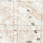 United States Geological Survey Plomosa Pass, AZ (1990, 24000-Scale) digital map