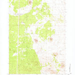 United States Geological Survey Plot Butte, OR (1981, 24000-Scale) digital map