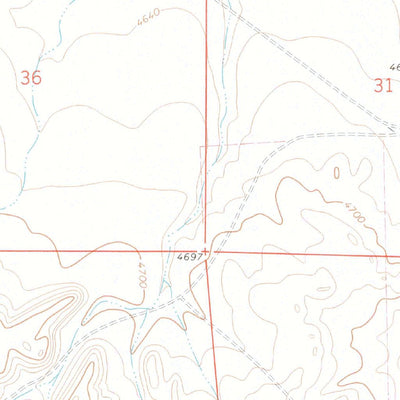 United States Geological Survey Plug Hat Ranch, CO (1971, 24000-Scale) digital map