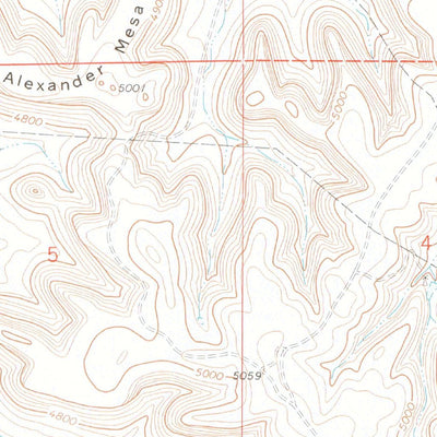 United States Geological Survey Plug Hat Ranch, CO (1971, 24000-Scale) digital map