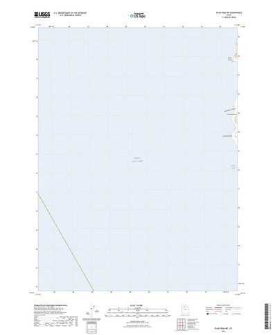 United States Geological Survey Plug Peak NE, UT (2023, 24000-Scale) digital map