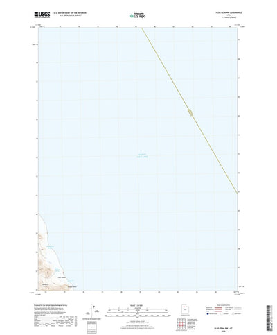 United States Geological Survey Plug Peak NW, UT (2020, 24000-Scale) digital map
