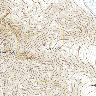 United States Geological Survey Plug Peak, UT (2023, 24000-Scale) digital map