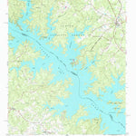 United States Geological Survey Plum Branch, SC-GA (1964, 24000-Scale) digital map