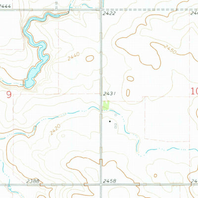 United States Geological Survey Plum Butte NE, ND (1974, 24000-Scale) digital map