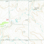 United States Geological Survey Plum Butte NE, ND (1974, 24000-Scale) digital map
