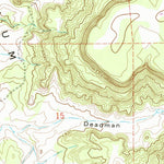 United States Geological Survey Plum Canyon, CO (1972, 24000-Scale) digital map