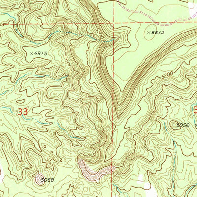 United States Geological Survey Plum Canyon, CO (1972, 24000-Scale) digital map