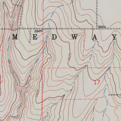 United States Geological Survey Plum Creek North, KS (1966, 24000-Scale) digital map