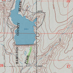 United States Geological Survey Plum Creek South, KS (1966, 24000-Scale) digital map