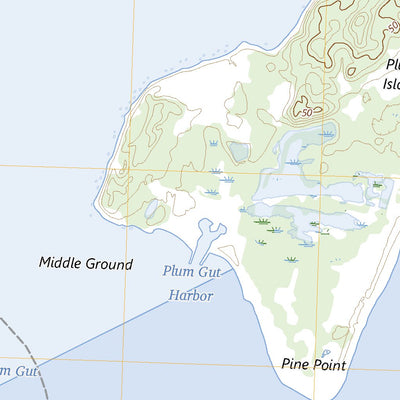 United States Geological Survey Plum Island, NY (2023, 24000-Scale) digital map