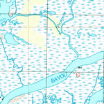 United States Geological Survey Plumb Bayou, LA (1998, 24000-Scale) digital map