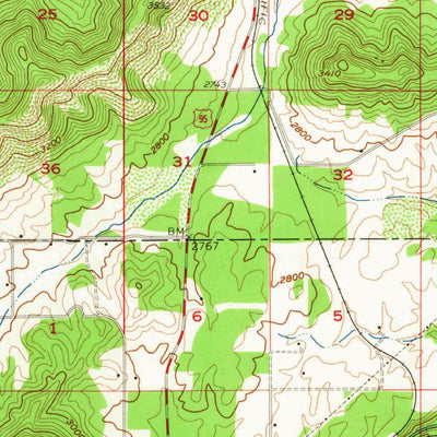 United States Geological Survey Plummer, ID (1957, 62500-Scale) digital map