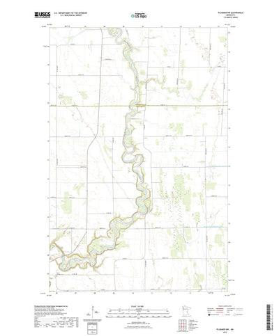 United States Geological Survey Plummer NW, MN (2022, 24000-Scale) digital map