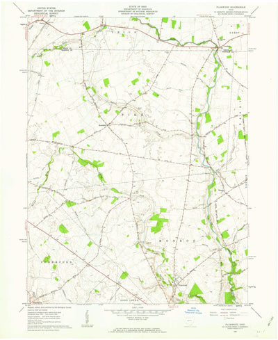 United States Geological Survey Plumwood, OH (1961, 24000-Scale) digital map