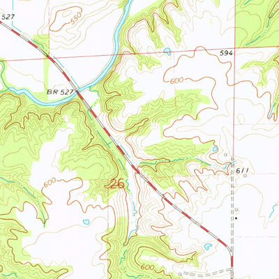 United States Geological Survey Plymouth, IL (1974, 24000-Scale) digital map