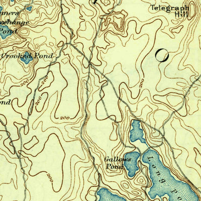 United States Geological Survey Plymouth, MA (1894, 62500-Scale) digital map