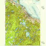 United States Geological Survey Plymouth, MA (1950, 31680-Scale) digital map