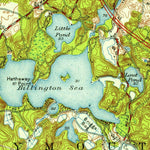 United States Geological Survey Plymouth, MA (1950, 31680-Scale) digital map
